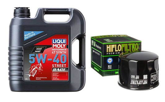 Service Kit BMW S1000RR 2010-2024 5W-40 Oil & Filter LMoly