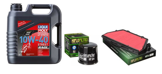 Service Kit Honda Fireblade CBR1000RR 2008-2016 Oil & Air 10W-40 4T Synth LMoly