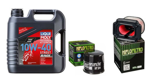 Service Kit Yamaha MT-07 2013-2024 Oil & Air 10W-40 4T Synth LMoly