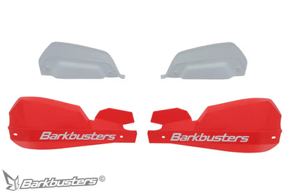 BarkBusters VPS Red Handguards & Two Point Mounts for Honda CRF300 Rally 2021-2025
