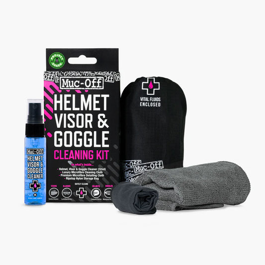 Muc-Off Helmet, Visor And Goggle Cleaning Kit Gift Set