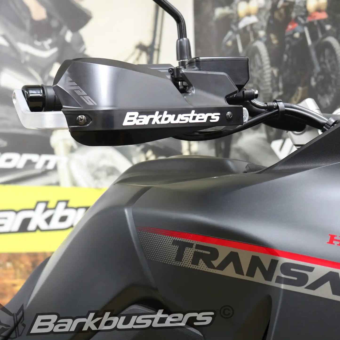 Barkbuster VPS Black Handguards & 2 Point Mounts for Honda XL750 Transalp '23- '24