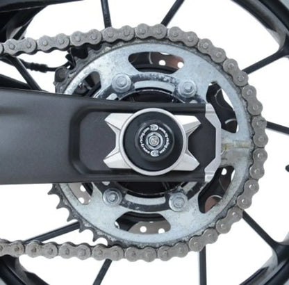 R&G Spindle Sliders for Yamaha MT-07 '14- '24 (FZ-07), XSR700 '16- & R7 '22- models