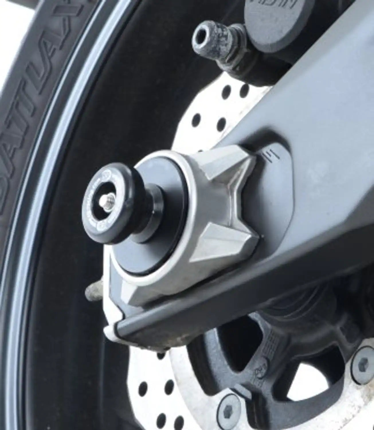 R&G Spindle Sliders for Yamaha MT-07 '14- '24 (FZ-07), XSR700 '16- & R7 '22- models
