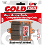 Goldfren GPR 249 Brake Pads  Competition / Race / Track Use Only ZX-6R 2009-16