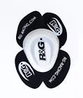 R&G Aero Knee Sliders (Pair) for Race & Track Days Red, Orange, Yellow & White