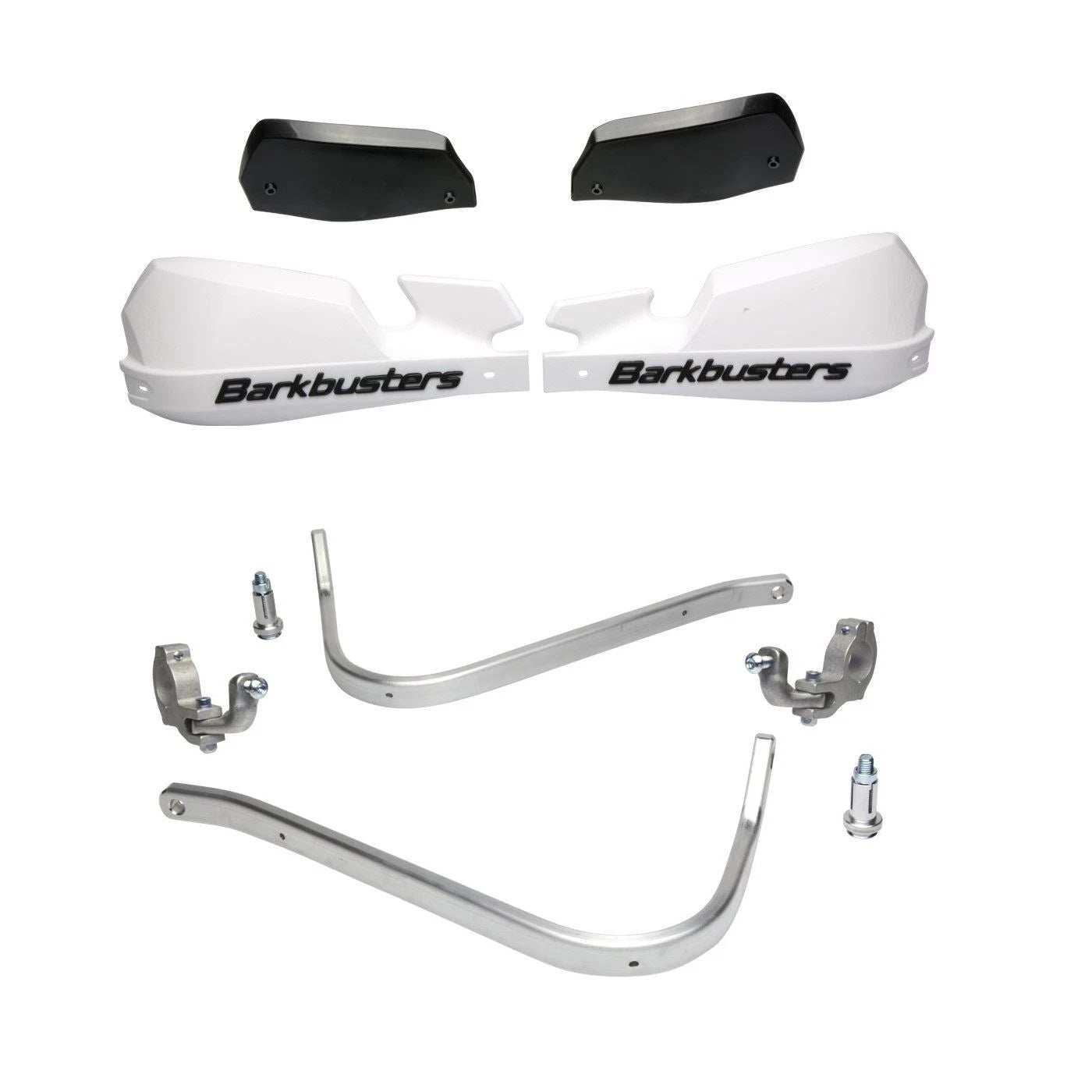 Barkbuster VPS White Handguards & 2 Point Mounts for KTM 350 EXC F 2017- 2025