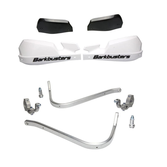 Barkbuster VPS White Handguards & 2 Point Mounts for KTM 150 XC-W 2017- 2025
